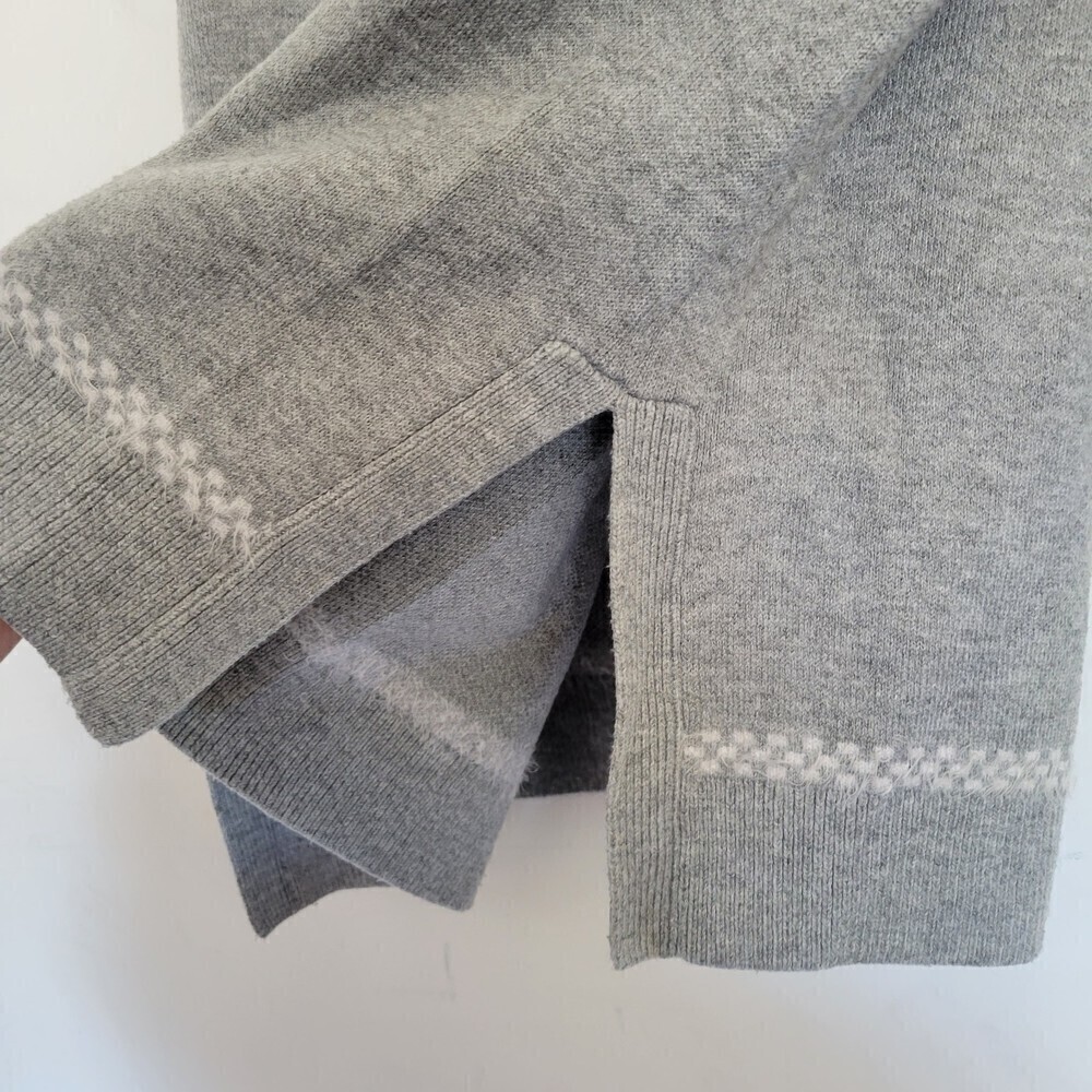 Loft Alpine Triangle Geometric Pattern Furry Long… - image 4